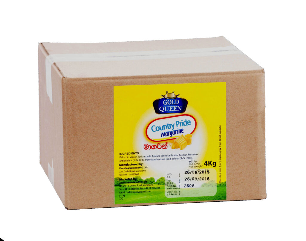 Asian Trademade - Gold Queen - Margarine 4kg